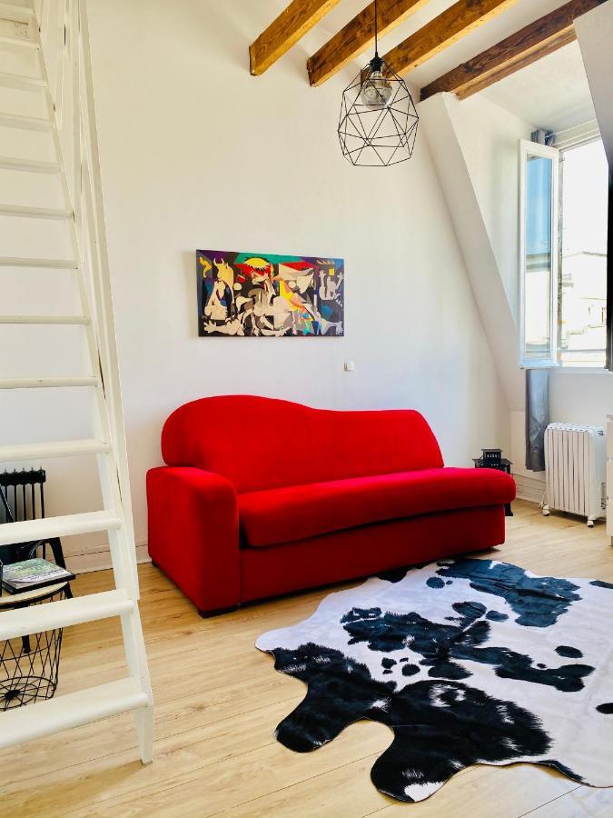 Apartment Direct Views Of Eiffel Tower & Sacre-Coeur From Mezzanine - 10 Mins To Paris Center Bagian luar foto